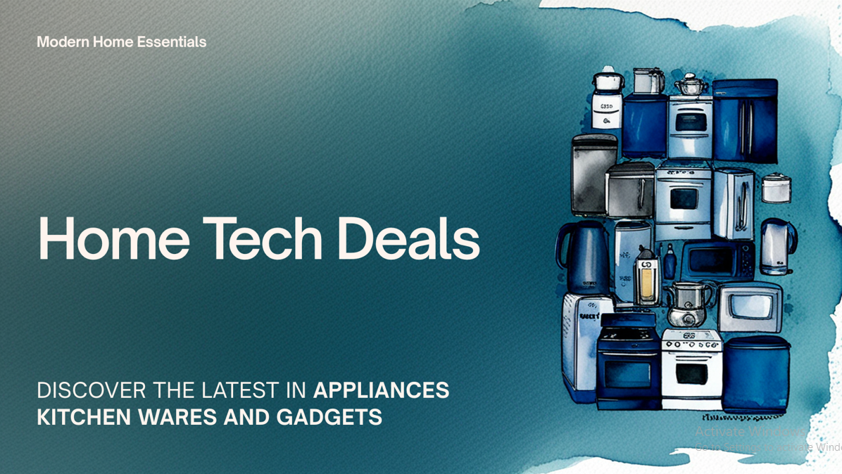 Home Tech Deals Cover Photo