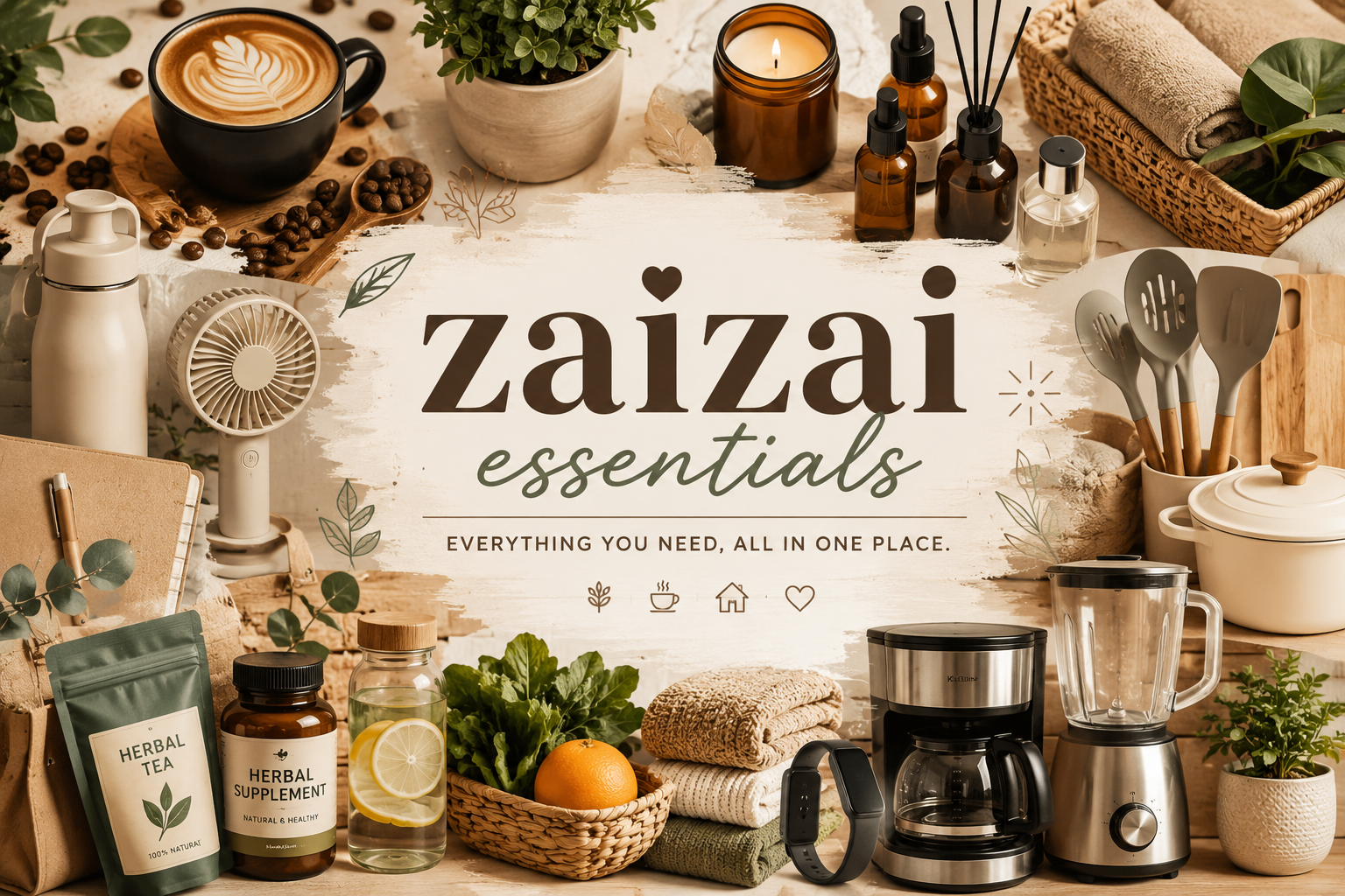 ZAIZAI ESSENTIALS Cover Photo